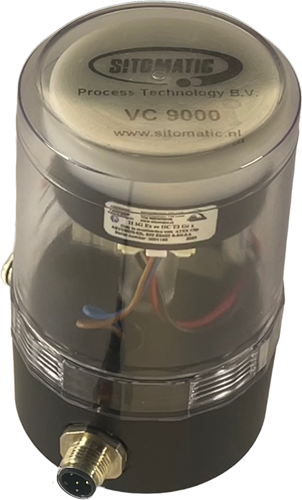 Sitomatic Klepbesturing AS-i, standaard formaat, dubbelwerkend, lineair, met led-dome, ASVC 9000-71L S02 Eex02