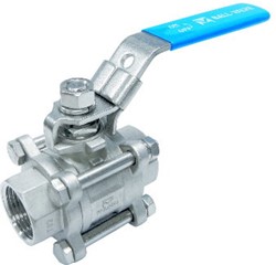 Sale Ebora Stainless Steel Ball Valve 3/4 3-piece manual, 04-2013-020