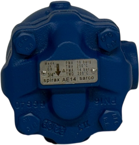 Spirax Sarco AE14 Automatisches Luftventil für Flüssigkeitssysteme 1/2" BSP SG Eisen met Viton Klappe, 1490600-2