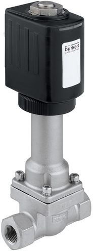 Burkert Type 6026, Art. 352636 Plunger valve, direct acting 2/2 - A - normally closed - inlet port 1 (P/NC)