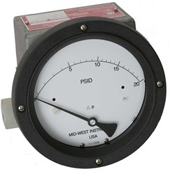 Mid-West Instrument - Kolben - Druckdifferenzmanometer - Gefährliche Standorte - Modell 220
