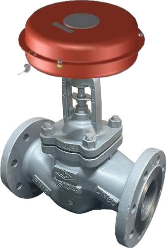 ARI-Armaturen flanged-Cap valve FABA-Plus 22.046 DN100,PN16,EN-JS1049, plug with marginal seat