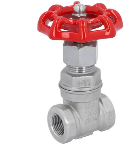 Absperrschieber 3/8, PN16, Edelstahl 1.4408