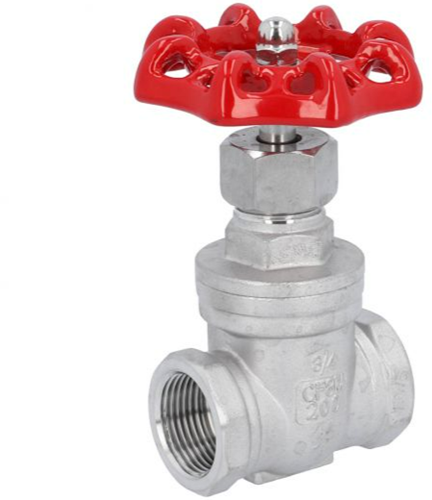 Gate valve 3/4 , PN16 stainless steel 1.4408