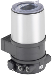 Bürkert digitale elektropneumatische klepstandsteller 8692 voor geïntegreerde montage op procesregelventielen
