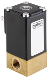 Burkert Type 2863, Art. 266018 Direct werkende basis proportioneel magneetventiel 2/2 - A - normaal gesloten - inlaatpoort 1 (P/NC)