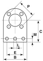 Durapipe Support plate galvanized steel for ball valve.-2