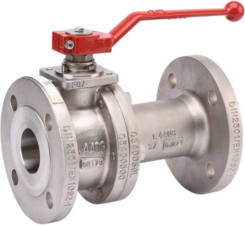 316IIGF stainless steel ball valve RF PN16/40 DN125