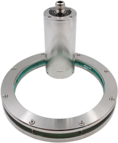 317 Runde Behälter-Schauglasarmatur Drucklose Ausführung ähnlich DIN 28120-3