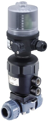 Burkert Pneumatisch bediend 2/2 weg membraanventiel CLASSIC met kunststof huis - Type 2030-3