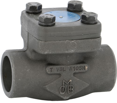 Carbon steel A105N ball check valve 318 TRIM 8 800 lbs SW 1''1/4