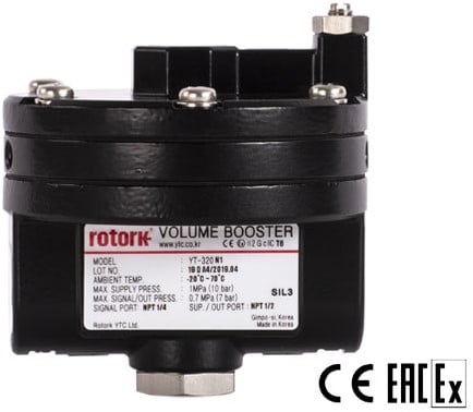Uitverkoop ROTORK Rotork Volume Booster YT-320, Rotork Volume Booster YT-320