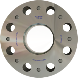 Hoge temperatuur kijkglas Type 326 DN100, 11-326-PN6-100-10-2-1-000 Ebora