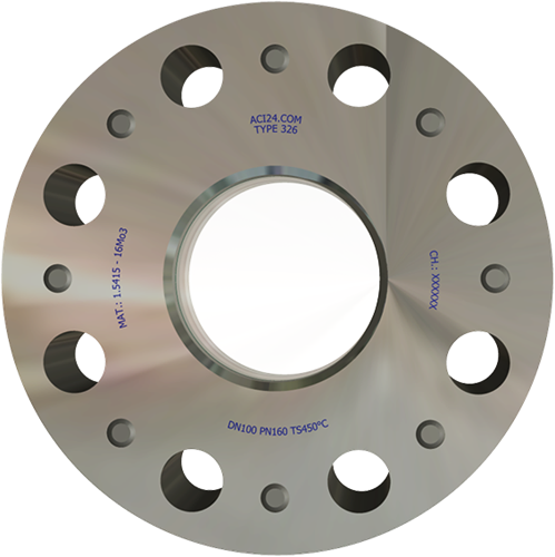 Hoge temperatuur kijkglas Type 326 DN100, 11-326-1-100-1-2-1-000 Ebora