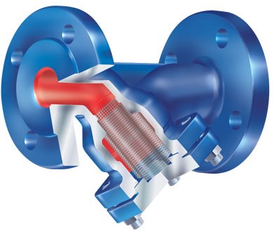 Räumungsverkauf ARI-Armaturen Gussstahlfiltersieb 1,6 mm 1.0619 DN100 / PN40 Flansch, 35.050, DN100