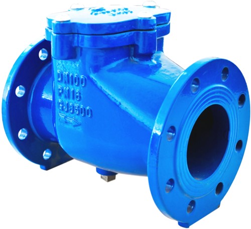 Ductile iron check valve 357 - EPDM swing plate - PN16 - DN80