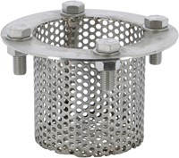 Stainless steel strainer basket 376 PN10/16 DN100