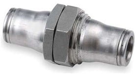 Uitverkoop Legris RVS schotdoorvoerkoppeling t.b.v. 8 mm OD, 38160800