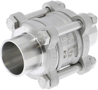 Roestvaststalen CF8M veer terugslagklep 381 3-delige behuizing BW ISO 1/2''