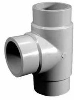 Akatherm PP-H T-Stuk 90° kort DE500mm SDR17,6/S8,3, 395001206