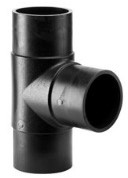 Akatherm PE100 T-stuk 90° lang DE90mm SDR17/S8, 390905517