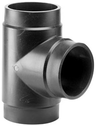 Akatherm PE100 T-stuk 90° kort DE125mm SDR11/S5, 391201511