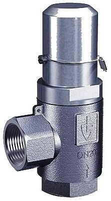Goetze Armaturen Stainless steel overflow valve, 418-tGFO-25-f/f-2525-NBR-**-Ebora