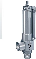 Goetze Armaturen Stainless steel safety valve, 420-tbGFL-8-m/f-810-*-**-Ebora