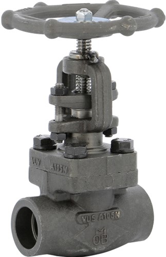 Carbon steel A350LF2 globe valve 421 TRIM 12 1500 lbs SW 1''1/2