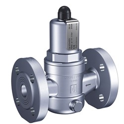 Goetze Armaturen Stainless steel overflow valve, 431-mGFO-80-FL/FL-8080-FKM-**-Ebora