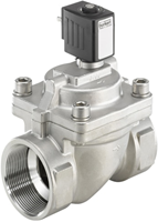 Burkert Servogestuurd magneetventiel 2/2-weg met membraanl - Type 6281-3
