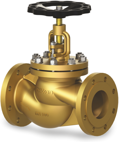 Klepafsluiters Brons met Bronzen klep en zitting Type 351GC / 351GB