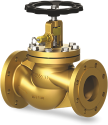 Klepafsluiters Brons-recht- SOS - Hand, Pneumatisch of Hydraulisch bediend snelsluitend Type 702GC