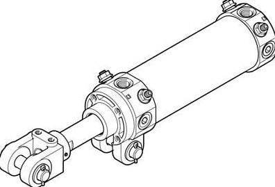 Festo 549732, DWB-63-75-Y-AB scharniercilinder