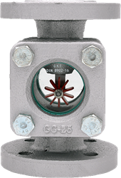 ANSI inline kijkglas met rotor type 550R