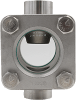 Inline sight glass type 550 S with welding ends