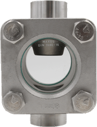 Inline sight glass type 550 S with welding ends