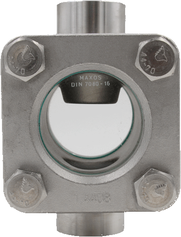 Inline sight glass type 550 S with welding ends