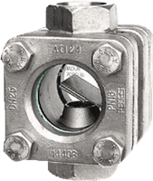 Inline Sight Glass Type 551K with Internal Thread and Indication Flap