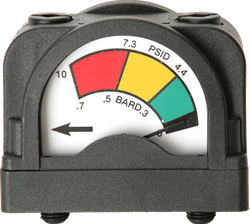 Mid-West Instrument Differentiële membraan drukmeter (Tri-Color) - model 555