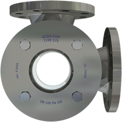 Hogedruk haaks kijkglas type 575