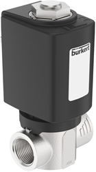 Burkert Type 6240, Art. 391442 Servo assisted piston valve 2/2 - A - normally closed - inlet port 1 (P/NC)