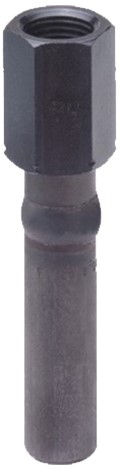 Sifonpijp staal 100 mm met laseind en spanmof DIN 16283 G1/2 recht P235GH-TC1