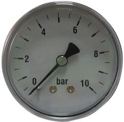 MANOMETER 6004 63MM 0-10, 216013 Ebora