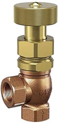 Goetze Armaturen Bronzen overstortventiel, 608-tGFO-10-f/f-1010-*-**