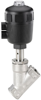 Burkert Pneumatisch bediend 2/2-weg ventiel met schuine zitting CLASSIC- Type 2000-2