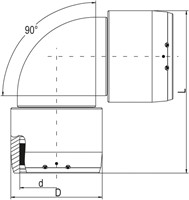 Akatherm SA-TL red.zadel TL 11 250-280x110, 616448-2