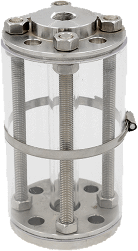 622 Tubular Sight Glass With threaded connections