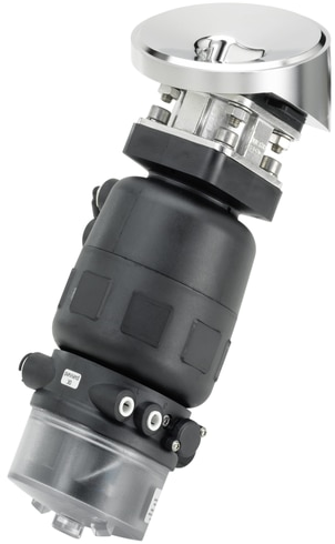 Burkert Tankbodem membraanafsluiter met pneumatische kunststof aandrijving (type CLASSIC) - Type 2033-2