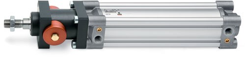 Camozzi Cilinder ISO 15552, Boring 125 mm, 63MP2C125RL0400